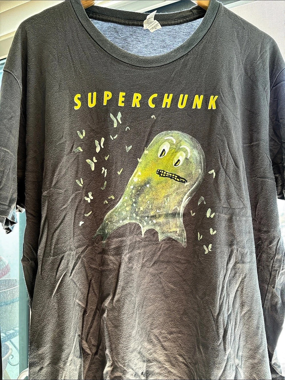 Superchunk Ghost band shirt mens XL